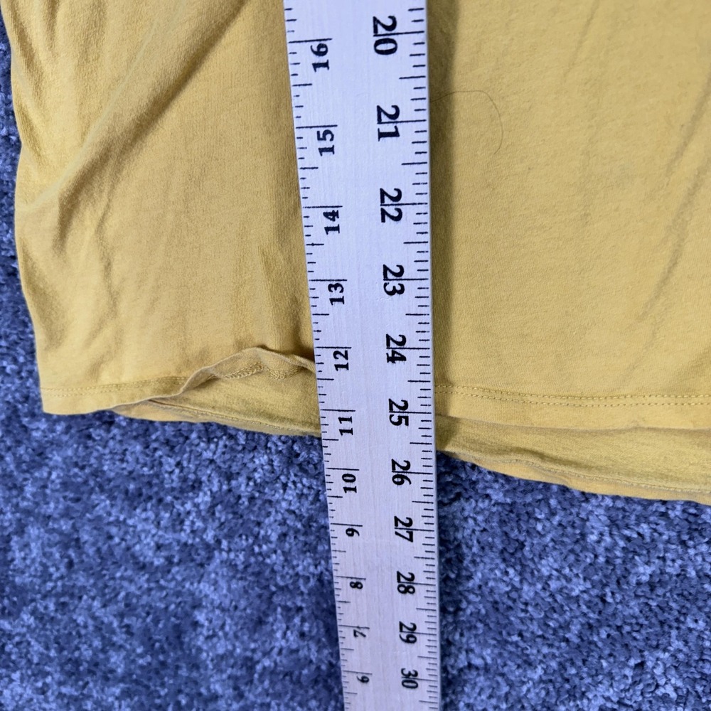 Columbia Shirt Womens XL Yellow Mountain Graphic Tee Short Sleeve Outdoor Casual - Picture 6 of 7